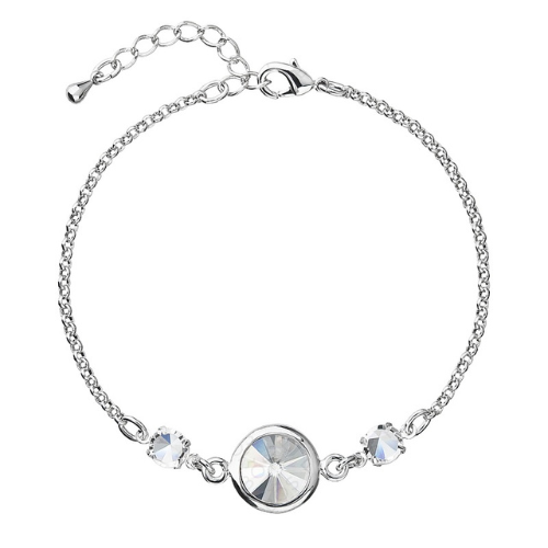 Bracelet rivoli et éléments swarovski cristal