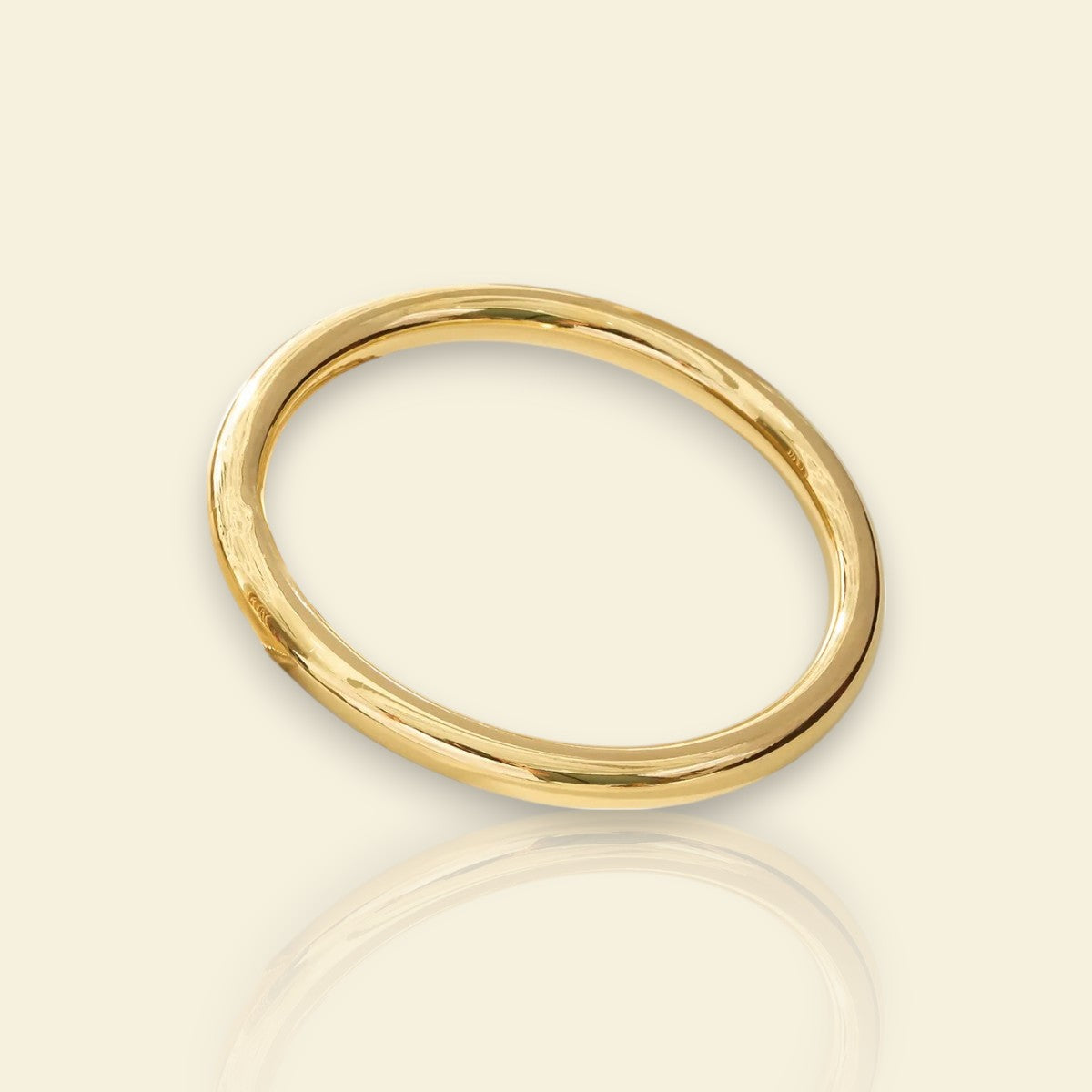 Pretty, bracelet rigide femme doré, élégance intemporelle