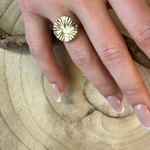 bague soleil ajustable