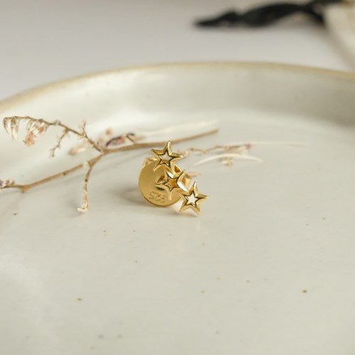 boucle mini triple étoiles