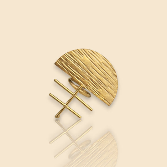 bague ethnique Ashanti, une bague pour femme réglable en forme de poupée