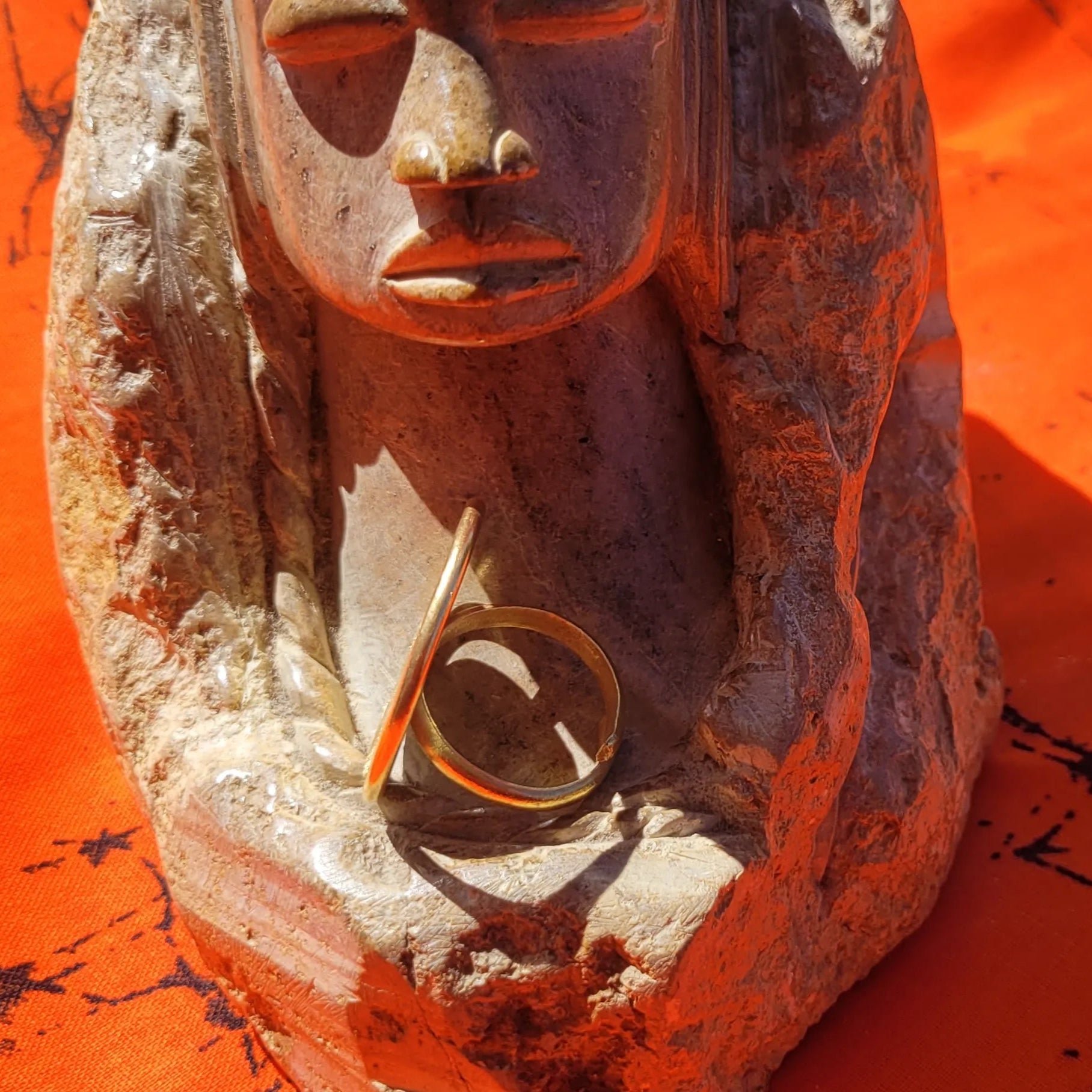 bague ethnique Danku, une bague pour femme réglable pour toutes les tailles de doigts