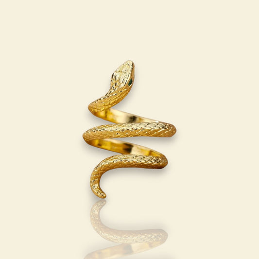 bague mode Séléné, une bague dorée tendance en 2025