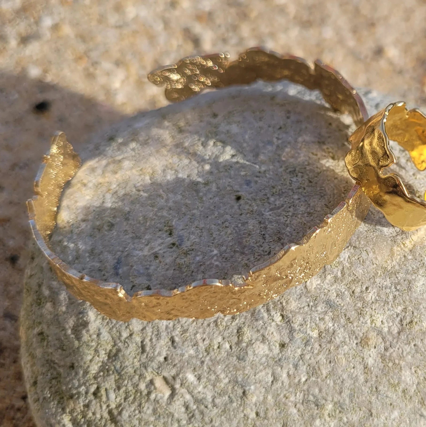 jonc Arya bracelet doré et ajustable pour femme