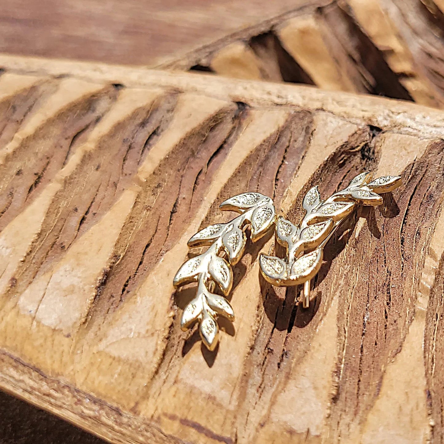 climbers Laure boucles d’oreilles brin de feuilles tendance en 2024