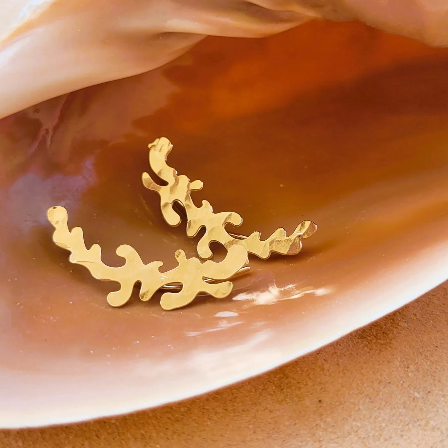 climbers Matisse boucles d’oreilles fantaisie originales au design très graphique