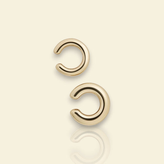 earcuff doré Oréa en acier inoxydable, des faux piercings tendance en 2025