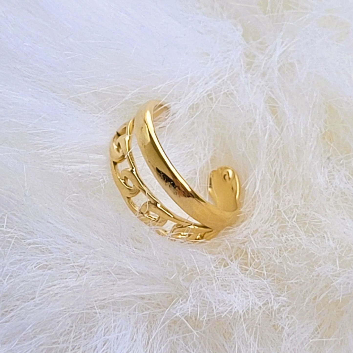 boucle d’oreille sans trou Twyn, ear cuff oreilles non percées