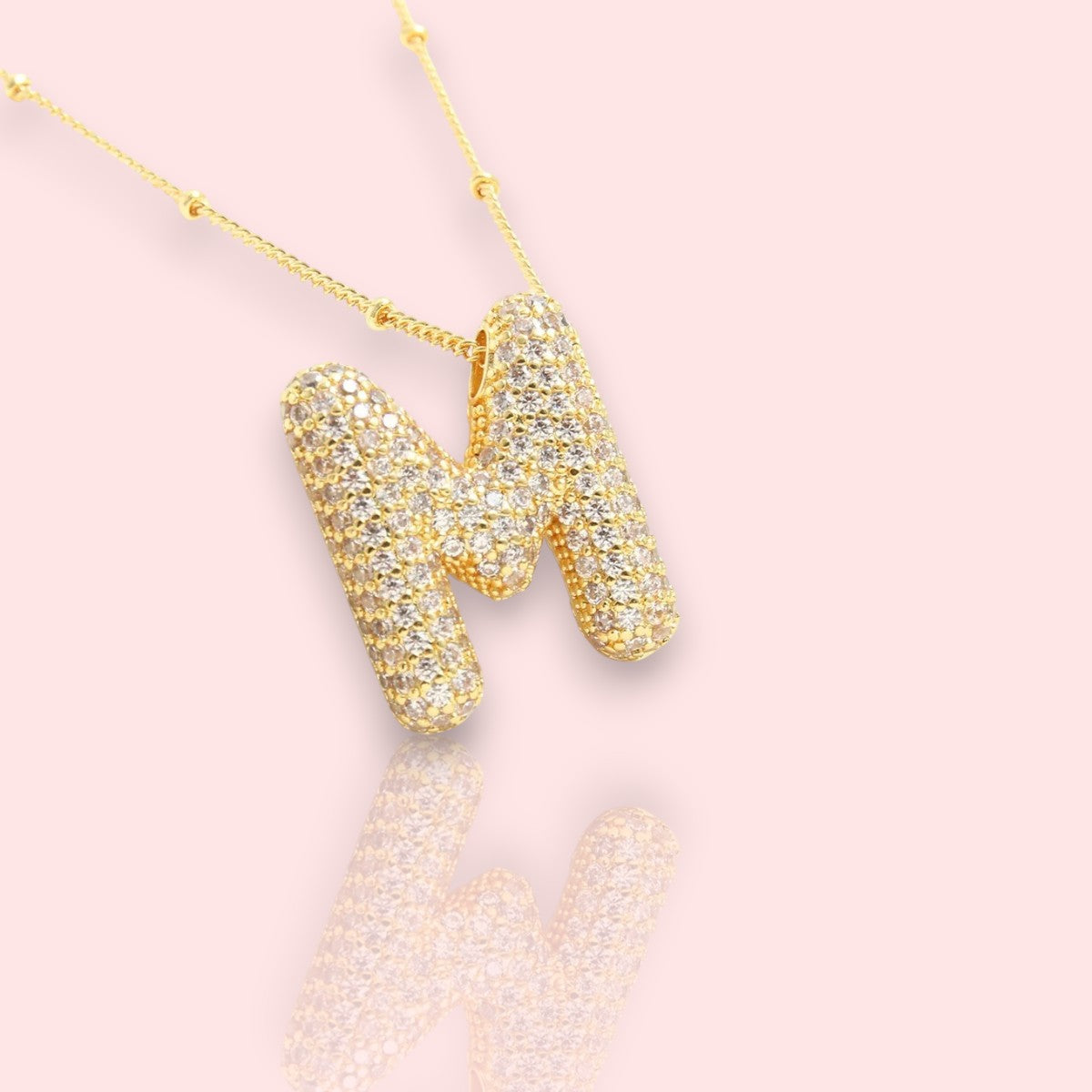 Collier initiale doré, un collier lettre personnalisé