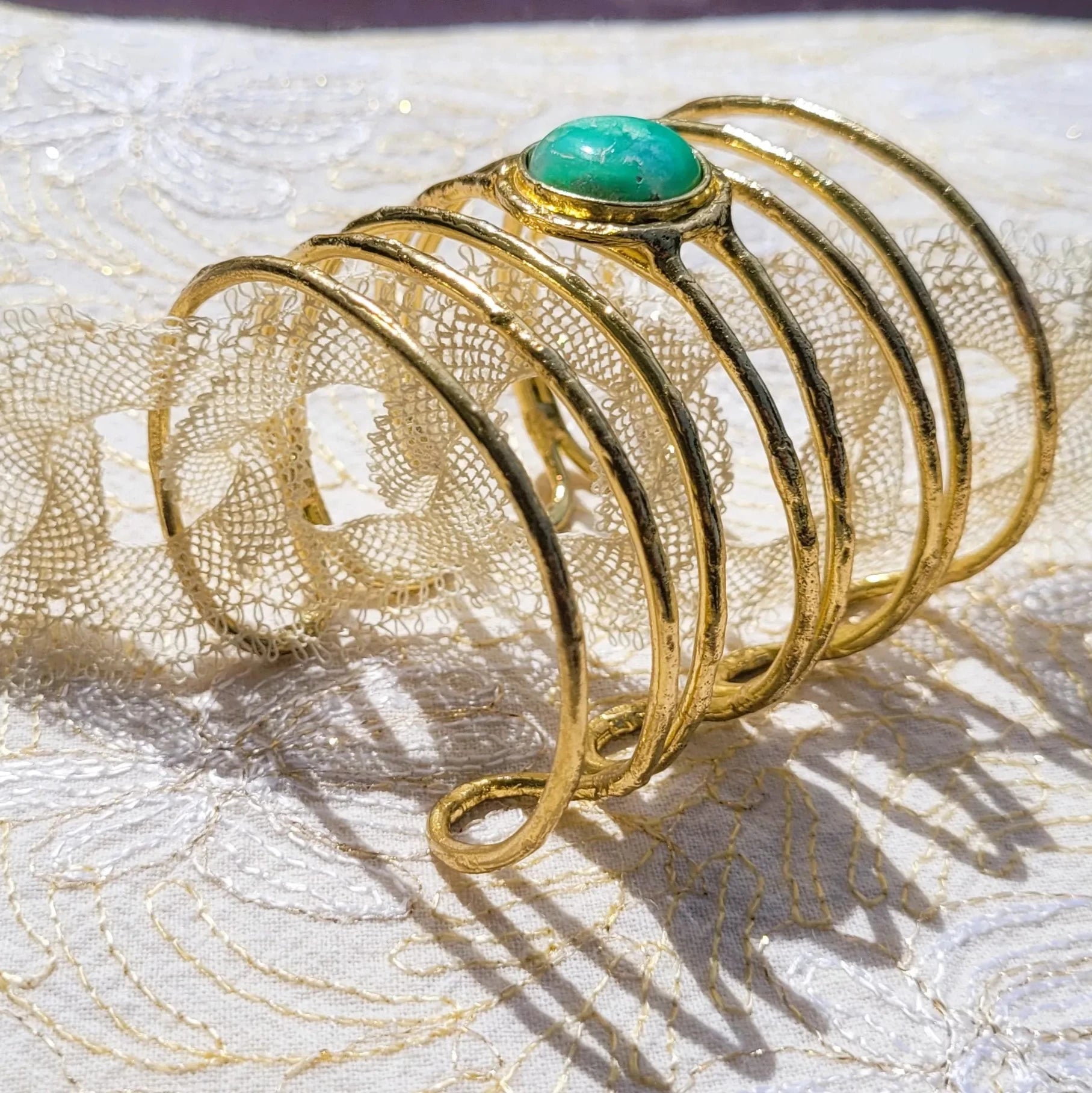 bracelet pour femmes tendance Niiki Paris Kiera chrysoprase ajustable