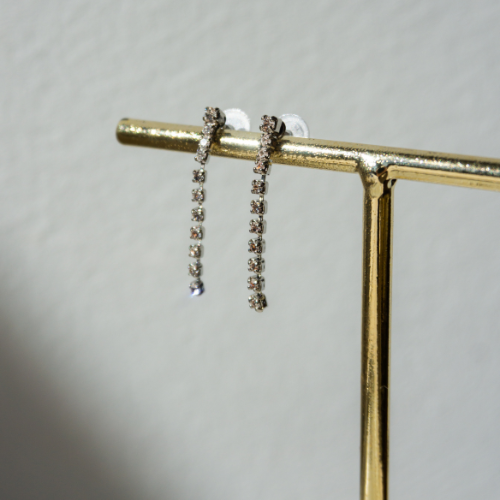 Boucles rideau de cristaux