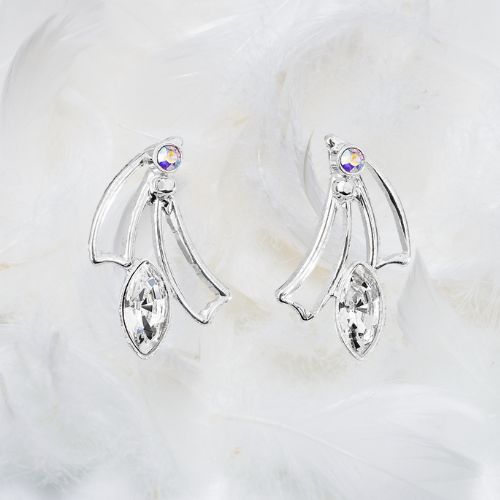 Boucles d'oreilles cristal clair Swarovski®