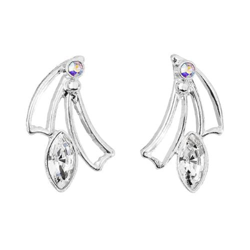 Boucles d'oreilles cristal clair Swarovski®
