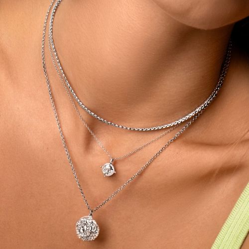 Collier pendentif lion