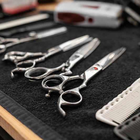 Les ciseaux de coiffure : des bijoux pour coiffeurs