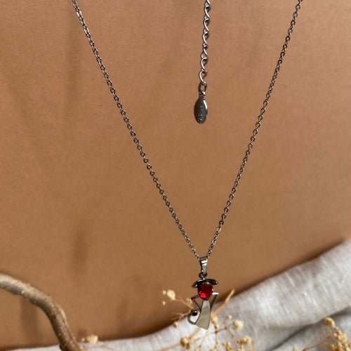 collier pendentif diable 