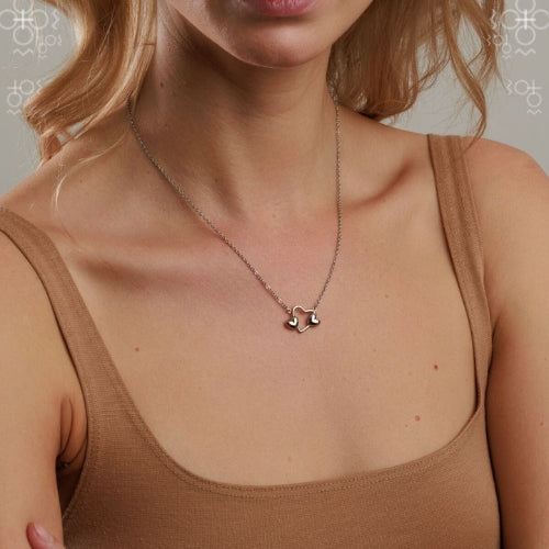 Collier trois coeurs plaqué or