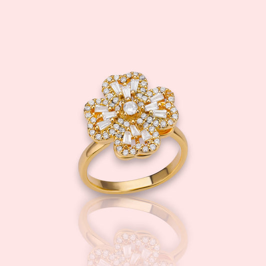 bague anti-stress Harmonie, une bague dorée tendance en 2025