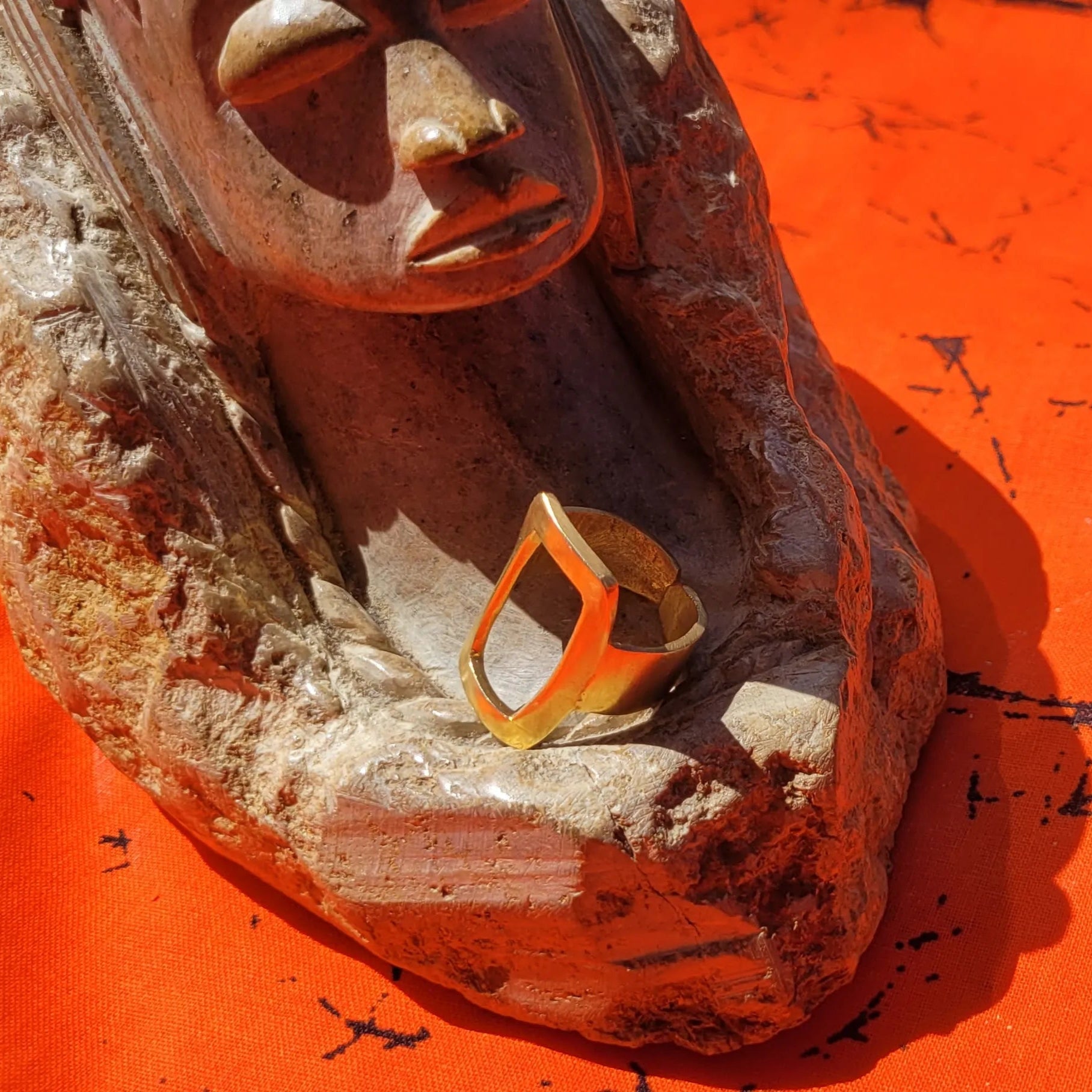 bague ethnique Murabba, une bague fantaisie unique pour femme