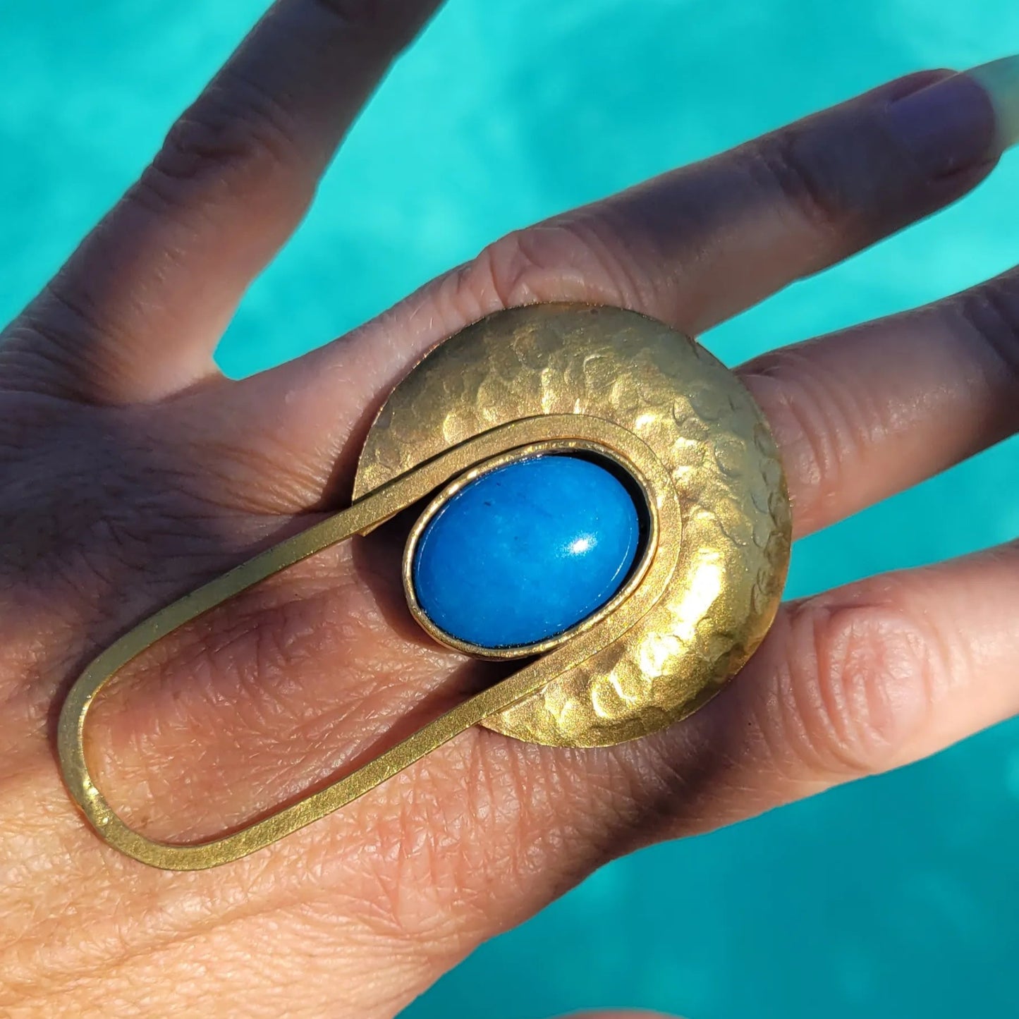 bague ethnique Rana, une bague africaine façonnée au Sénégal