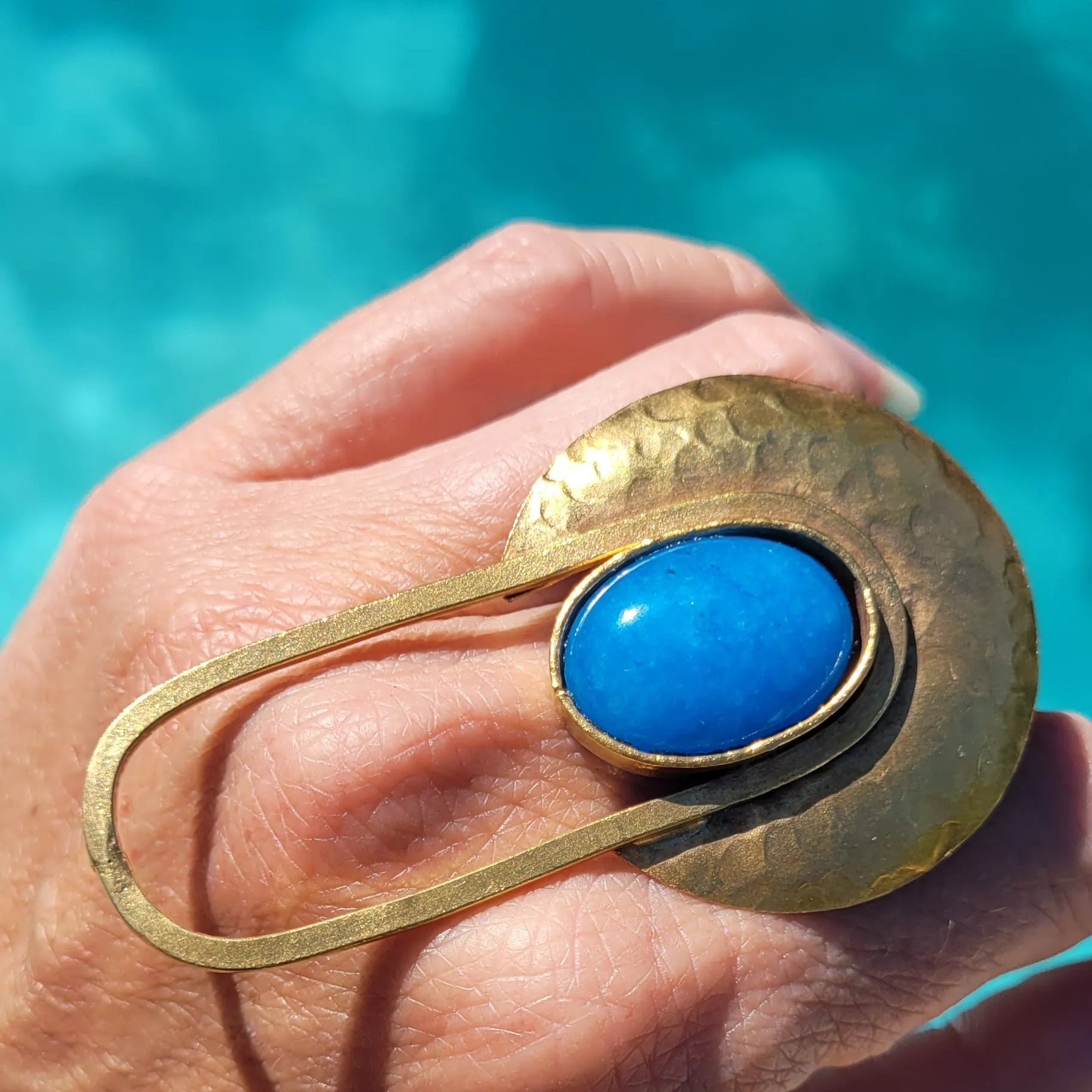 bague ethnique Rana, une bague africaine faite main par des artisans dakarois