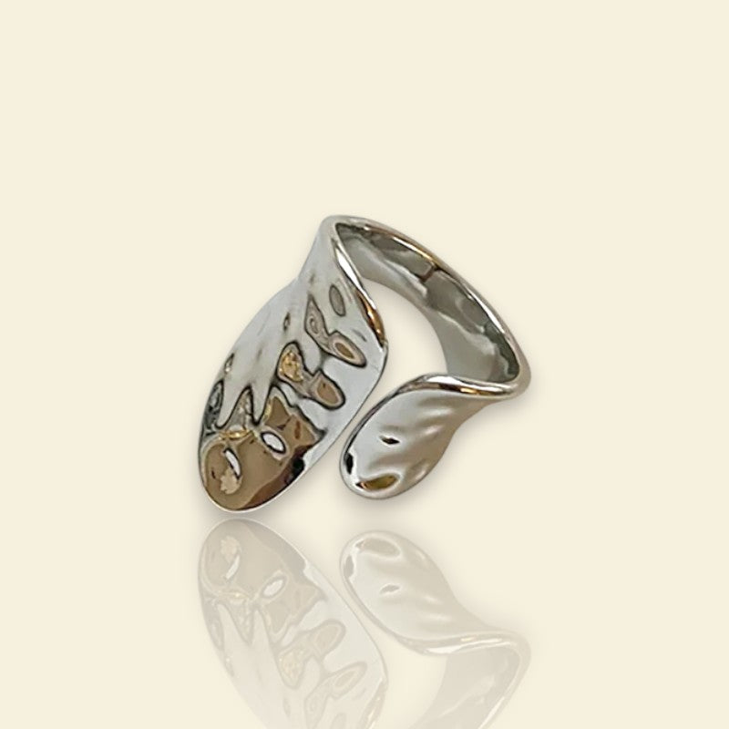 bague mode Forma, une bague argentée tendance