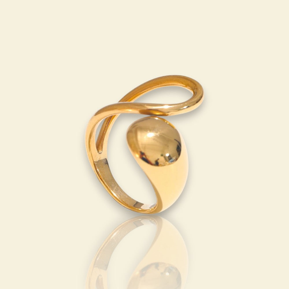bague mode Neoma, une bague dorée tendance en 2025