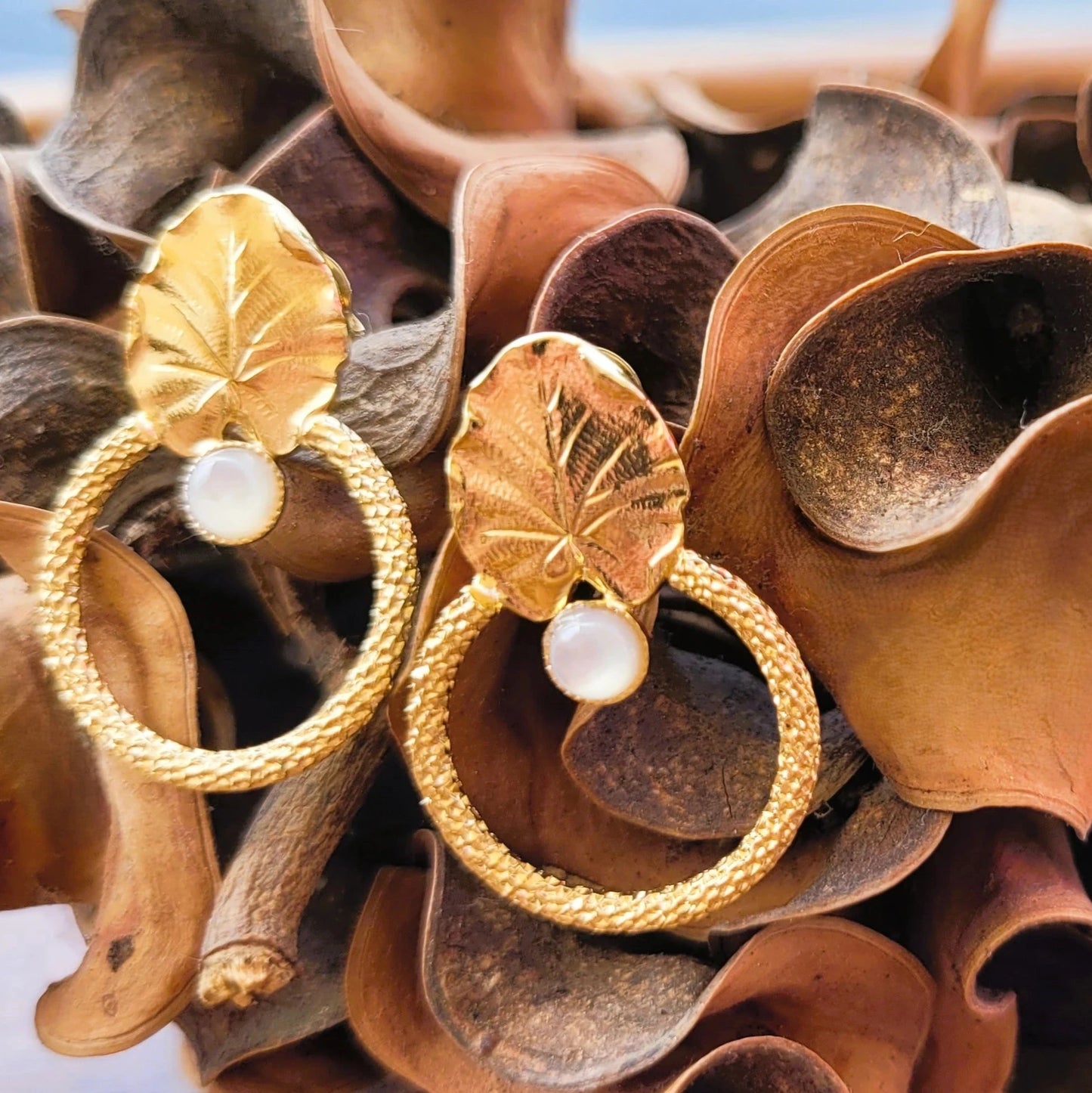 boucles d’oreilles tendance 2024 Canopée à l’inspiration végétale