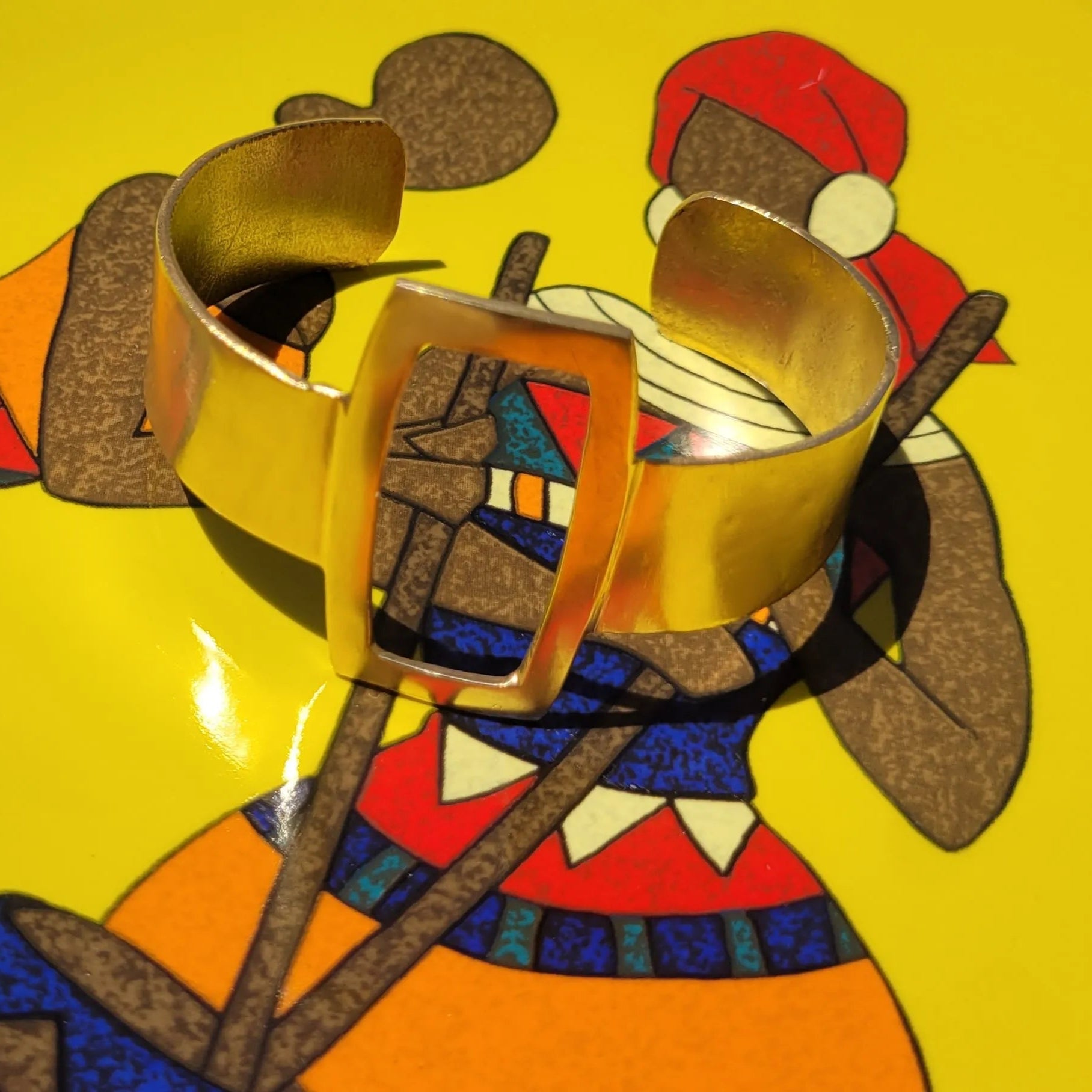 bracelets en bronze Murabba, des bijoux originaux au fini satiné