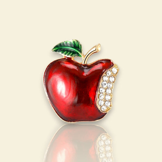 broche dorée Ariane, une broche fantaisie pour vêtement de femme