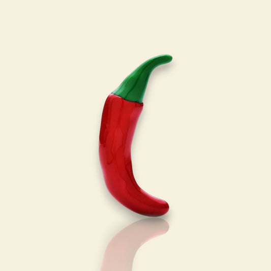broche dorée Paprika, une broche fantaisie passionnée pour vêtement de femme