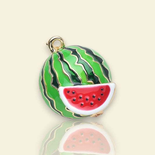 broche dorée Sandia, une broche fantaisie pour vêtement de femme