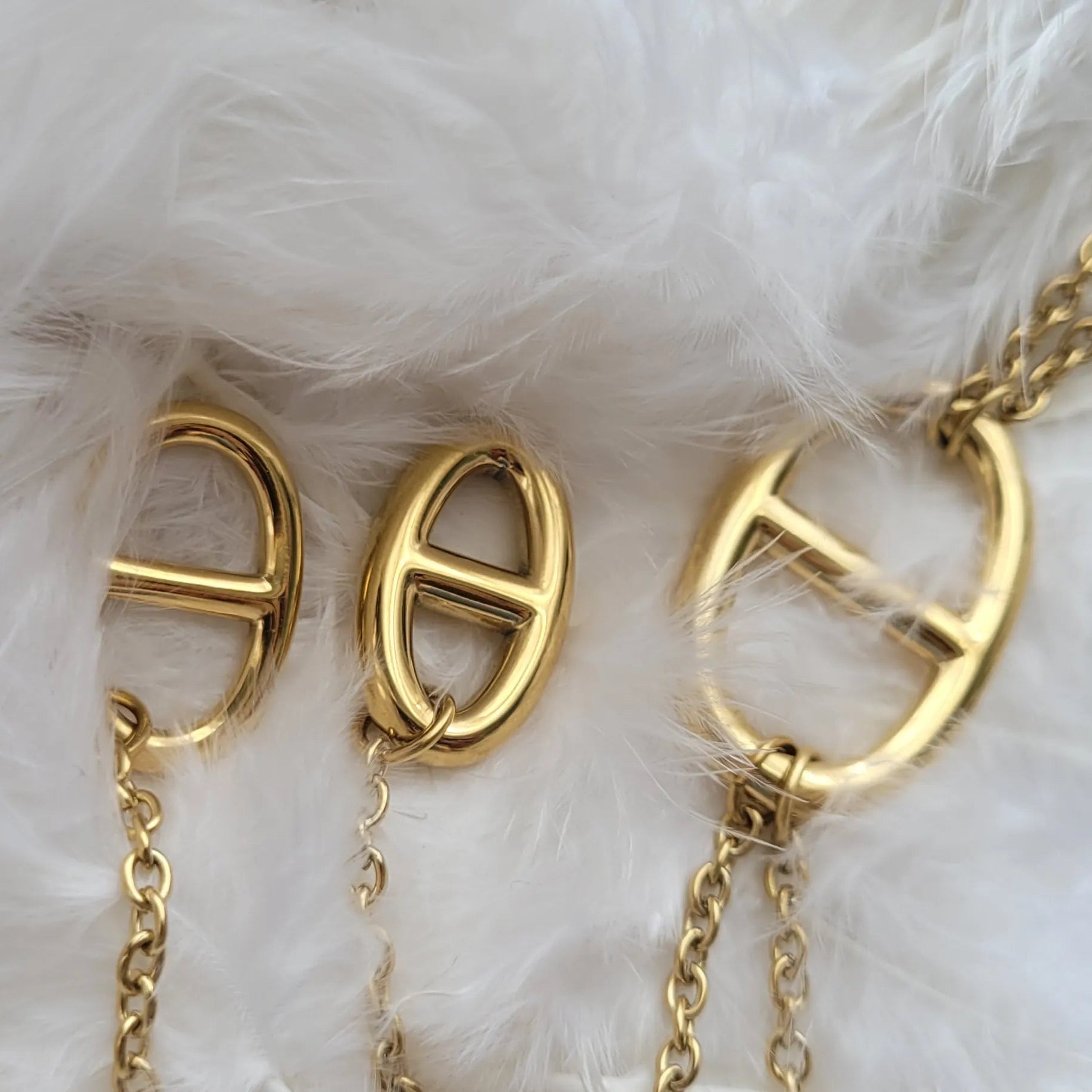 collier Naya, un long collier à la maille marine tendance