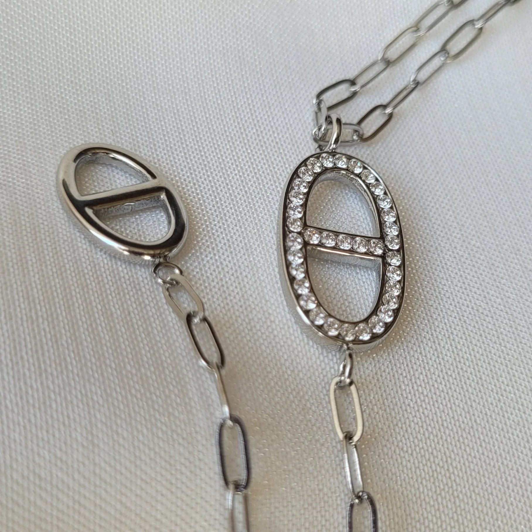 collier Thaléa, un long collier à la maille marine iconique