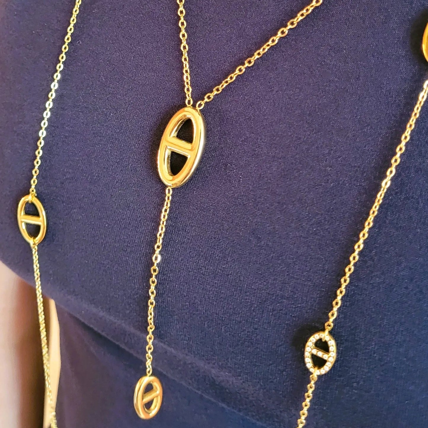 colliers Azura, des bijoux tendance à la maille marine