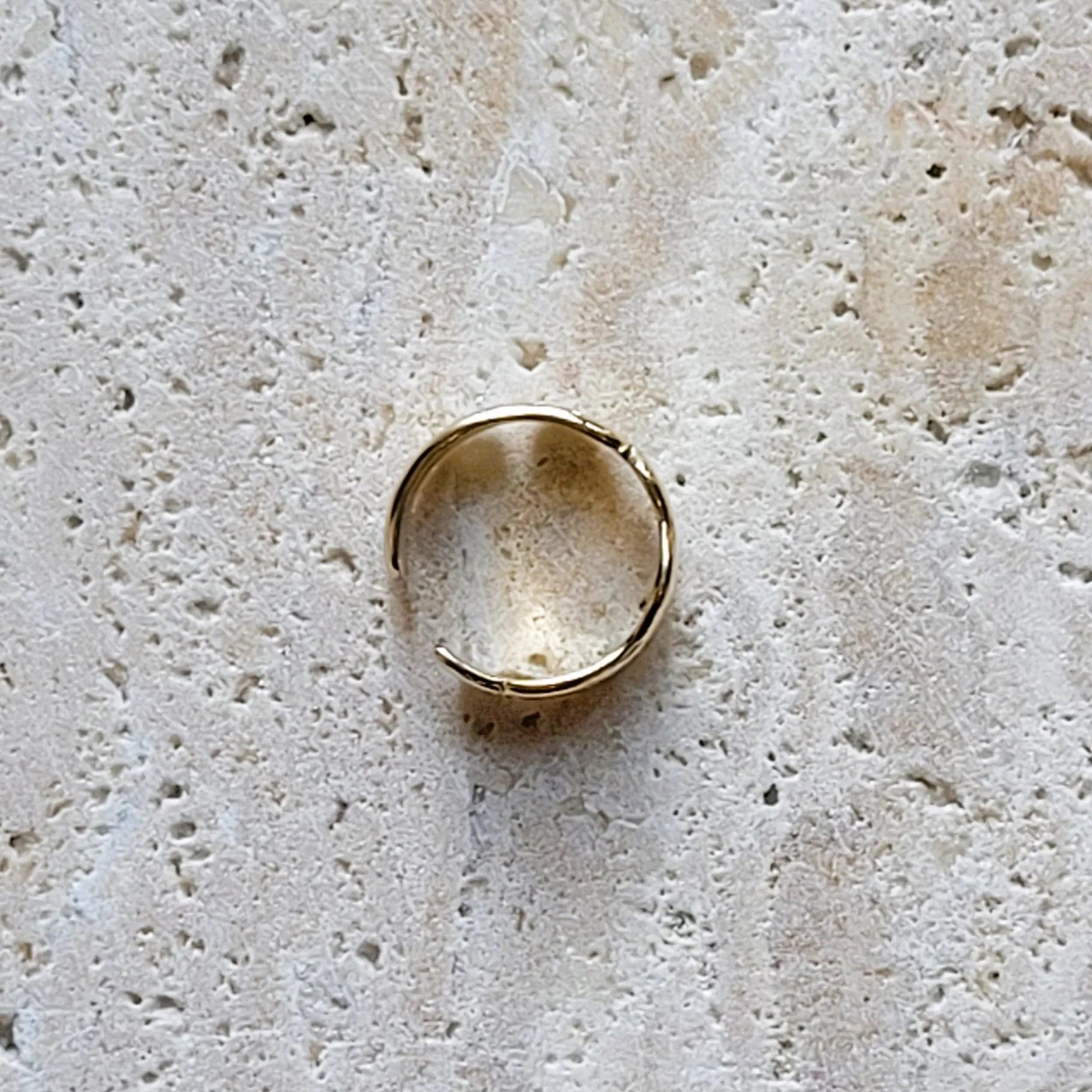 ear cuff Arka, bague d’oreille sans perçage en acier inoxydable