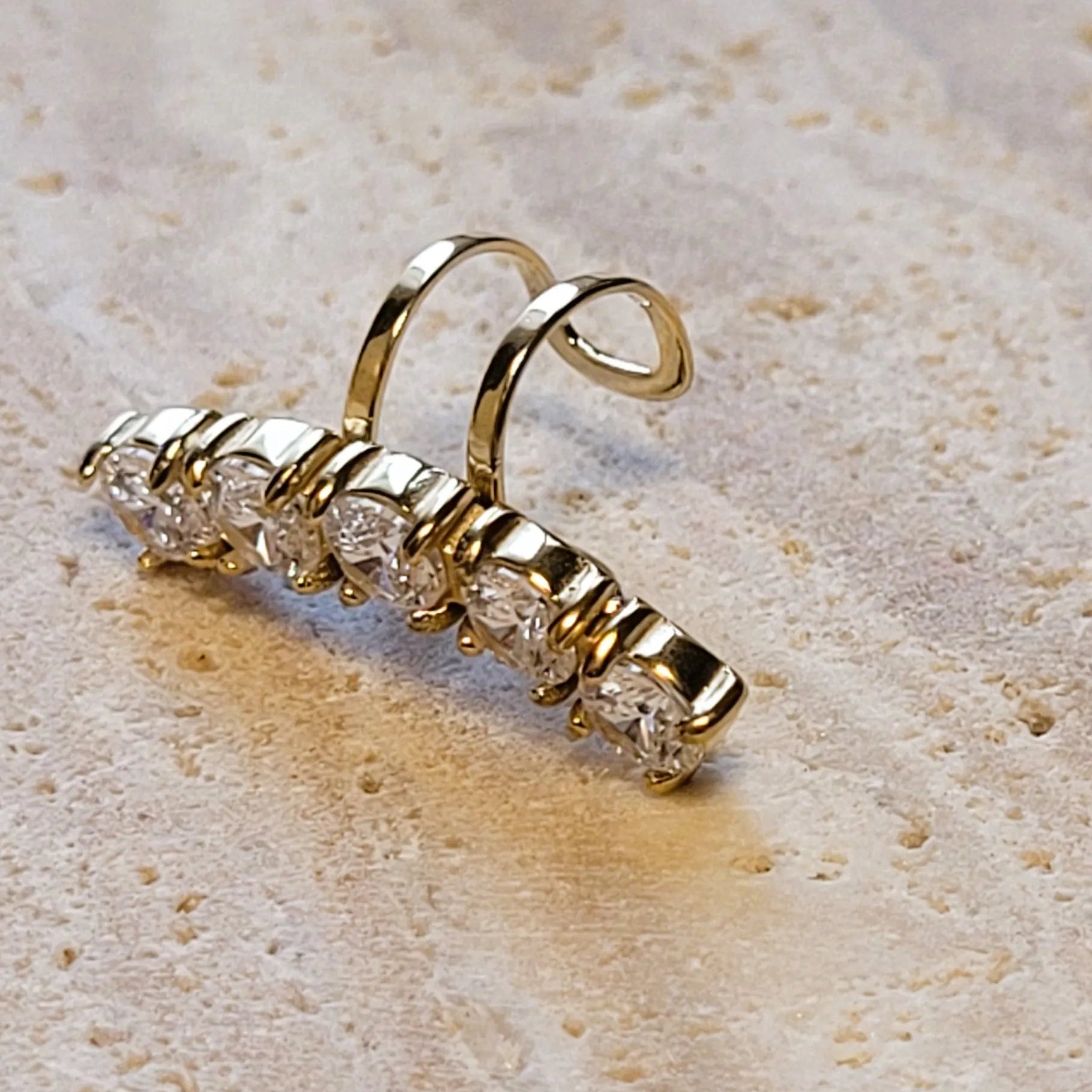 ear cuff oreilles non percées Éclat, bague d’oreille sans perçage