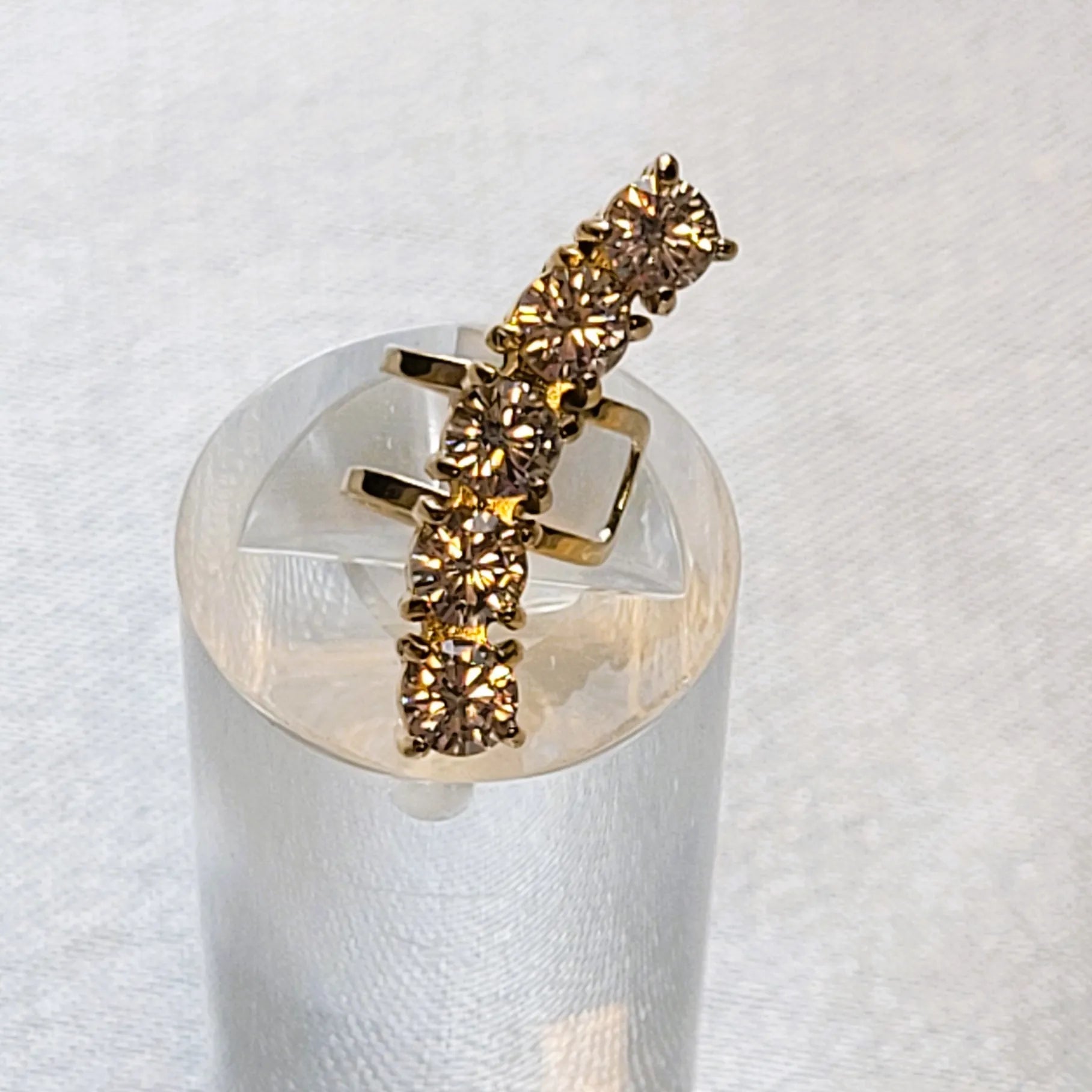 boucle d’oreille sans trou Éclat, ear cuff en acier inoxydable