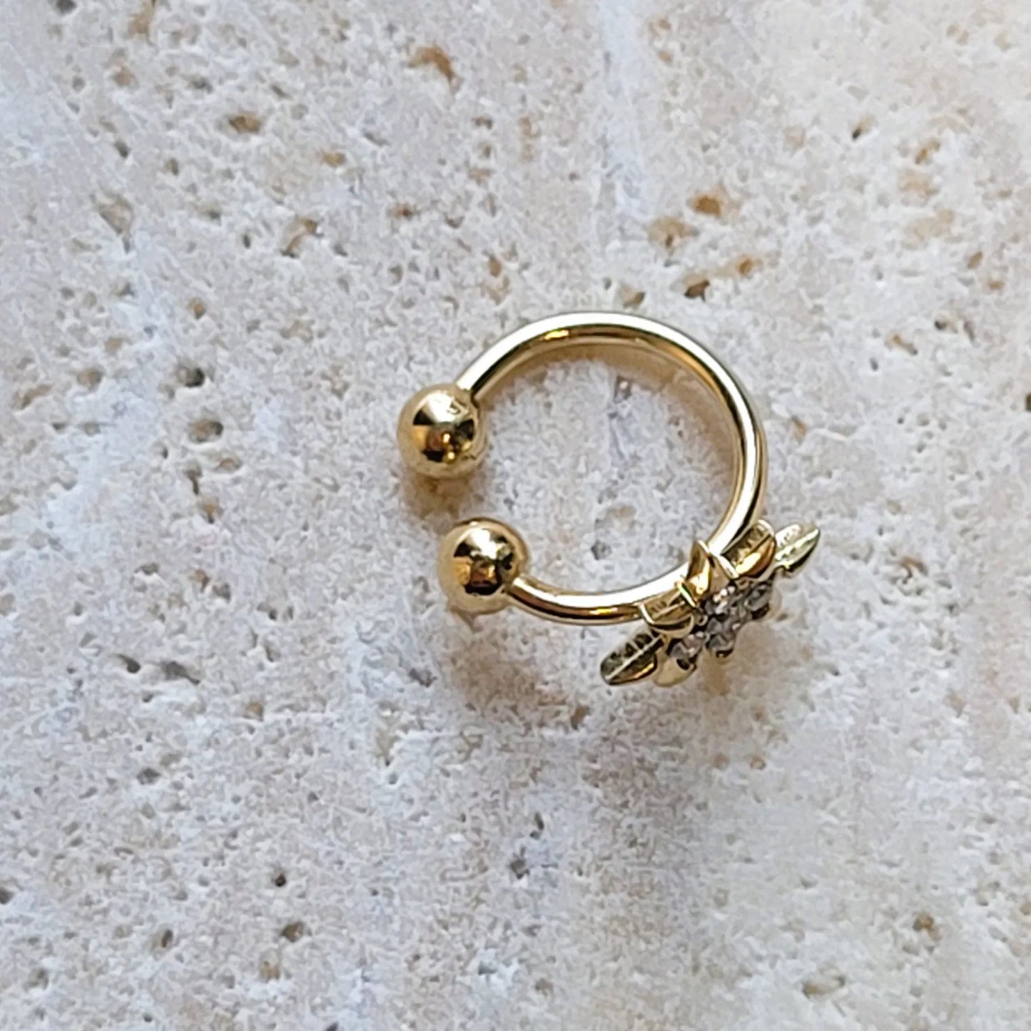 ear cuff oreilles non percées Orion, bague d’oreille sans perçage