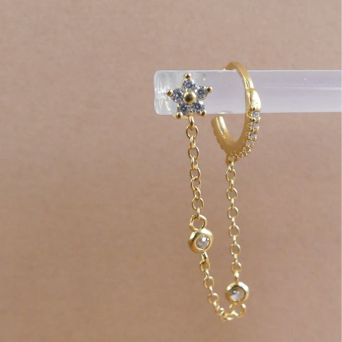 ear cuff oreilles non percées Singularu Nyra, bague d’oreille sans perçage