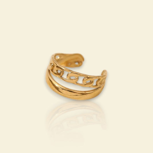 faux piercings Twyn, des ear cuff en acier inoxydable