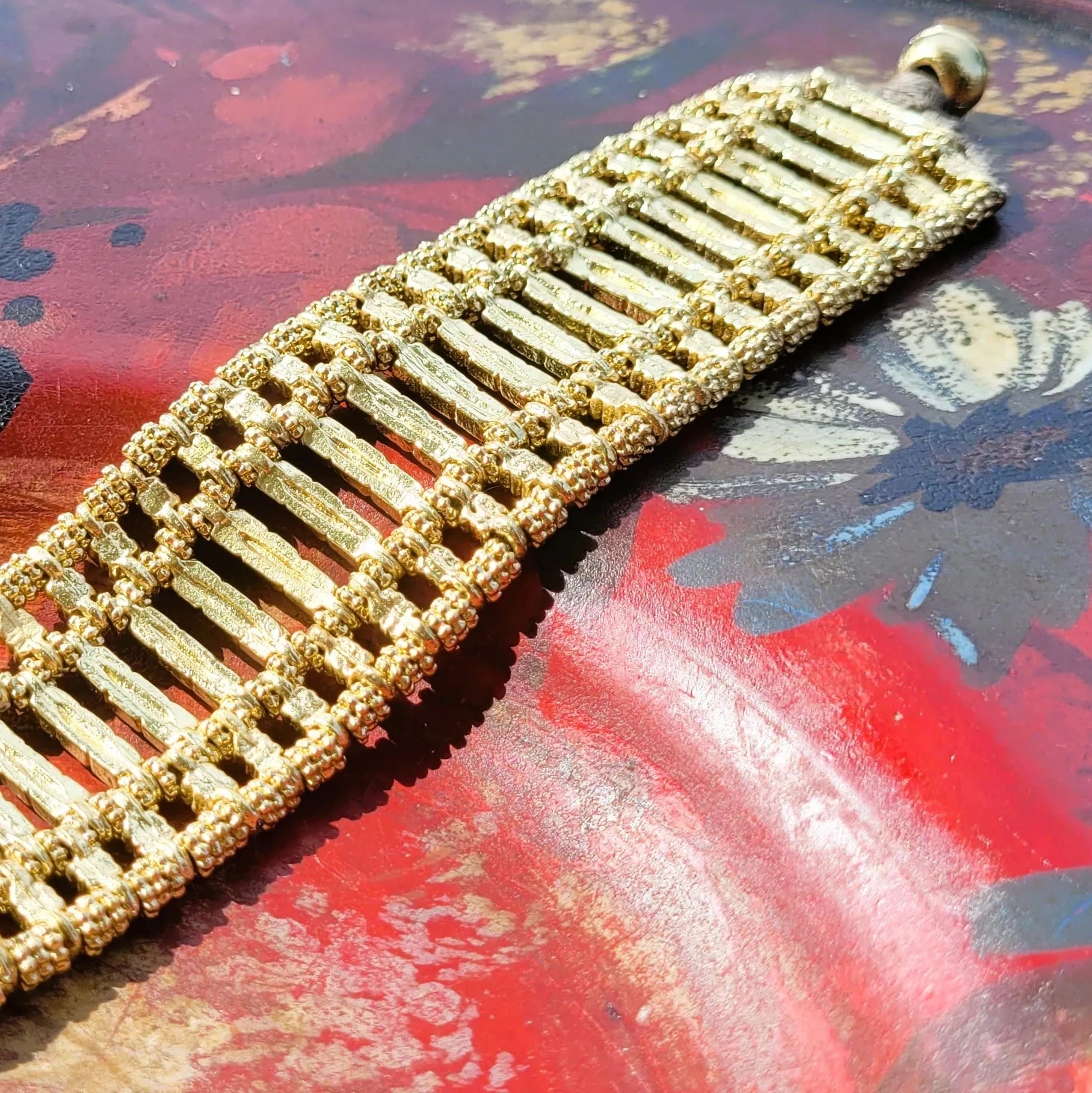bracelet pour femmes Bellone Niiki Paris en laiton doré